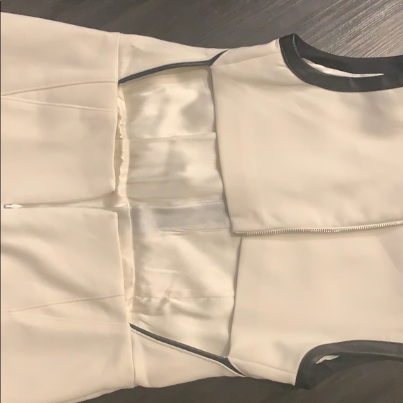 Beautiful white knee length Dress. - Picture 7 of 7